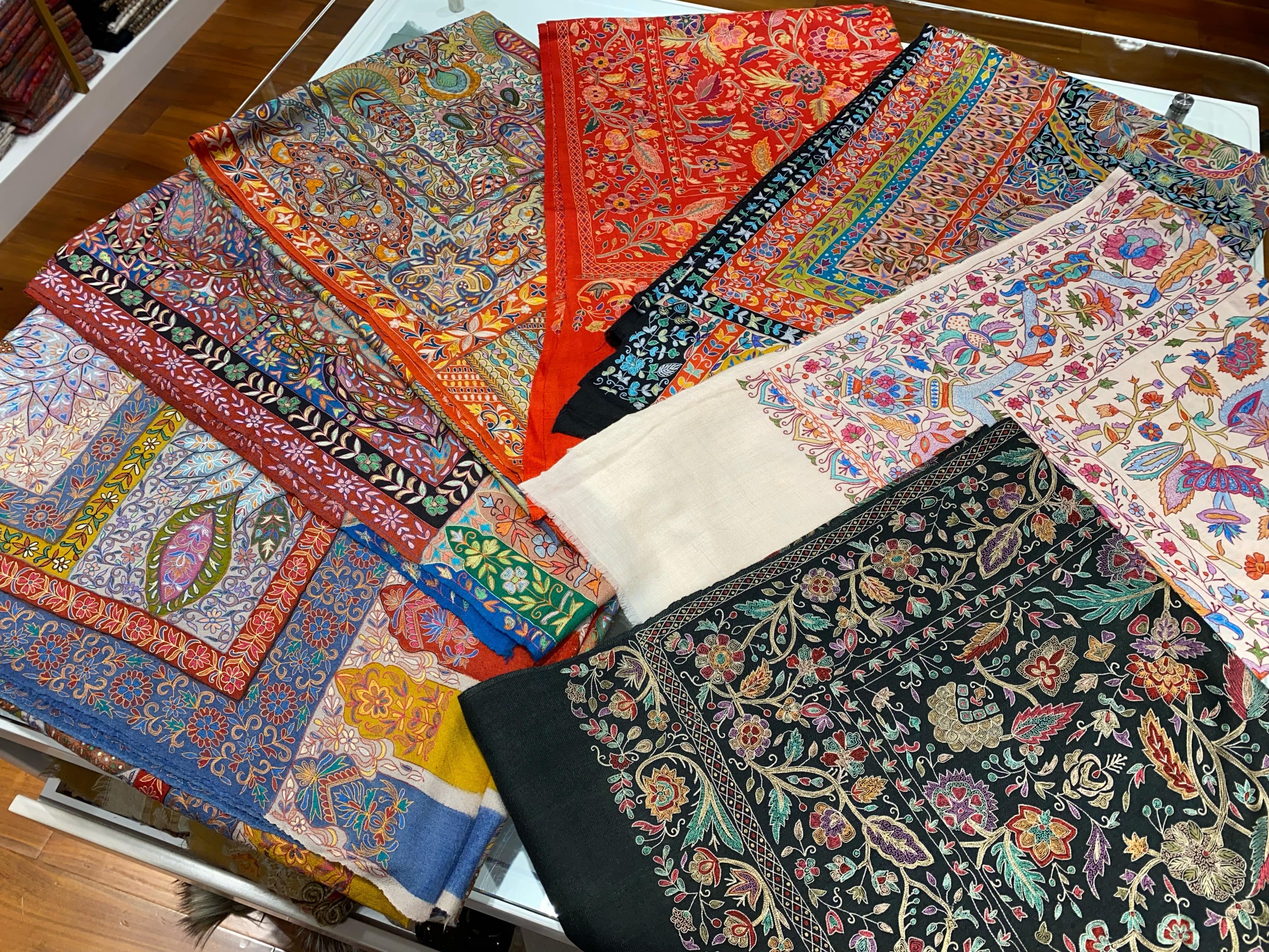 Traditional Kashmiri Shawls